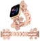 REALSIGN Stylish Metal Wristband Compatible with Apple Watch Band 42mm 44mm 45mm 49mm 46mm,Cuban Chain Band Flower Love Tree of Life Pendants Cute Strap for iWatch Series 10 9 8 7 6 5 4 3 2 SE Ultra