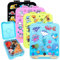 Fringoo - Bento Box - Lunch Box - Leak-Proof, 650ml Capacity, 4 Compartments, BPA-Free, Blue Sea World Design