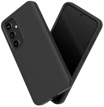 RhinoShield SolidSuit Hülle für MagSafe für Galaxy S24+ | Starker Magnet, Fallschutz nach Militärstandard, klassisches Design, kabelloses Laden, schlankes Profil