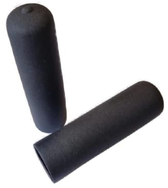 2X 30 mm Griffe Schubkarrengriffe Sackkarrengriffe Griff Schubkarre - aufgeraute Oberfläche