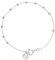 TAIPAN Damen Silberarmband 19cm mit Kleeblatt Rosenkranz Armband 925 Silber