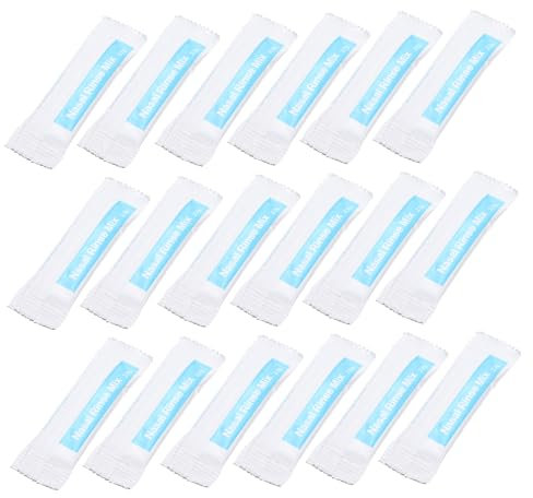 KOMBIUDA 40 Paquetes Sal Para Lavado Nasal De Mezcla Para Enjuague Nasal Solución Salina Instantánea Para Uso Familiar