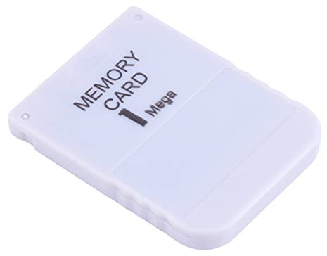 Carte Mémoire pour PS1, Carte Mémoire en Matière Plastique Carte Mémoire PS1 pour Joueur de Jeu