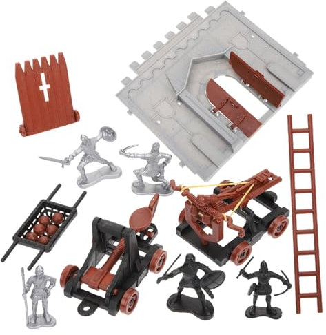 KONTONTY Ensemble De Figurines De Soldats Modèle Miniature Château Jeu De Rôle