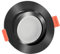 luxvenum Smart Home LED Einbaustrahler 24V 6W - 1x dimmbare LED Deckenleuchte extra flach nur 25mm, 120° Abstrahlwinkel, 90 CRI, Deckenspots für Flur, Wohnzimmer, Küche, Farbe Schwarz, 2700K