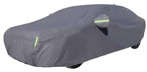 Salagt Autoabdeckung Stoff für Mercedes GLS 350d 2015-2023,Vollständige Abdeckung für den Außenbereich Sonne Regen UV-Staub Allwetterschutz.