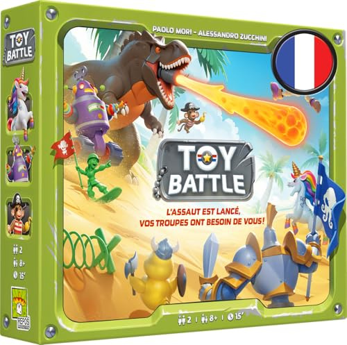 Asmodee - Toy Battle – AS Or 2026: Spiel des Jahres – Repos Produktion | Gesellschaftsspiel – Strategiespiel – Spiel für Erwachsene und Kinder ab 8 Jahren – 2 Spieler – französische Version
