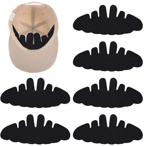 oruola Lot de 15 inserts façonneurs de casquettes, protecteurs de casquettes avec design unique, lavable et réutilisable, protection contre la transpiration pour casquettes de baseball, chapeaux de
