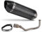 hivxwerm Pot d'échappement de Moto Compatible avec Xmax 125 2021 2022 2023 2024 Moto Slip on Échappement Modifier Silencieux pour Connecter Le Tuyau D'échappement Avant(Type A)