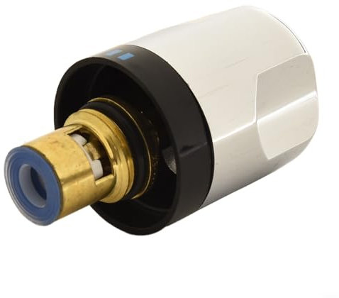 Valve cartouche et tête pour robinet de douche en T avec fonction mitigeur thermostatique