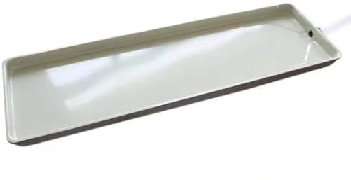 WXQTM Vassoio Scarico per Ventilconvettori Condizionatori d'Aria Dispositivo Mobile Raccolta dell'Acqua per Sistemi A Pompa Calore per Condizionatori d'Aria (131x24x3cm)