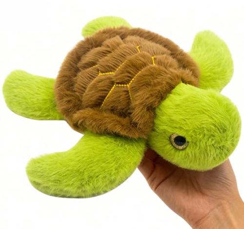 Gisqis Klein Schildkröte Kuscheltier Niedliches Turtle Plüschtier 22CM | Süß kuscheltier schildkröte, realistic & weich, kuschelweiches für kinder geburtstage und besondere anlässe, inneneinrichtung