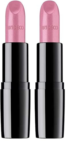 ARTDECO Perfect Color Lipstick - für unwiderstehlich glänzende und langanhaltende Farbbrillanz - 1 x 4 g (Packung mit 2)