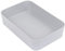 CURVER Schubladen Organizer rechteckig 23 x 15 x 5 cm Infinity Kunststoff Schubladeneinsatz für Büro Küche Bad Aufbewahrungsbox grau