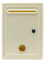 KONGY Buzón, Estilo Inglés Buzón Montaje En Pared Hogar Oficina Departamento Buzón Postbox (Color : Blanco)