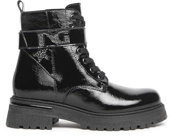 Nero Giardini I132134F Anfibi Teens da Ragazza in Vernice - Nero 32 EU