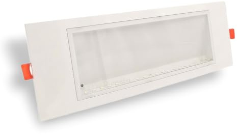 TOT ELECTRIC Lampade di emergenza da Parete Incasso Esterno per cassetta 503 EXIT Uscita di emergenza varie tipologie (Da incasso cartongesso)
