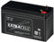Sealed Lead Acid Battery 12V 7.2Ah with Faston 6.35mm