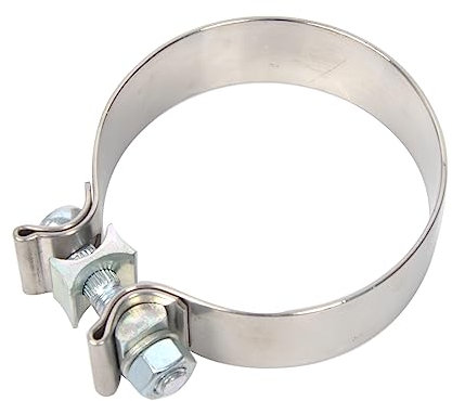 Emotor Stainless 3 Inch Narrow Band Exhaust Seal Clamp for OD 3 Exhaust Pipes/Muffler/Tips