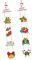 MagiDeal Weihnachts-Hängebanner, Frohe Weihnachten-Banner, Outdoor-Anhänger zum Aufhängen, Couplet-Veranda-Schild für Party-Gartendekoration