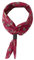 Herren quadratische Halstuch mit Leder Loop Multifunktionstuch Kopftuch Nickituch Bandanas Trachtentuch Bandanas Vintage Retro 60x60 cm - Druckmuster Pferdesport Rot