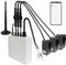 OWON 500A Monitor Consumo Energetico WiFi, Pinza Amperometrica 3 Fasi, Monitoraggio Potenza, Tensione, Corrente in Tempo Reale, Fattore di Potenza, Integrazione con App Smart Life, Alta Potenza