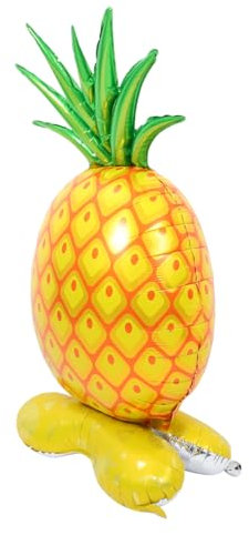 VANZACK Hawaii Ananas Folienballon Stehender Sommer Ballon Für Party Dekoration Fruchtige Deko Für Kindergeburtstag
