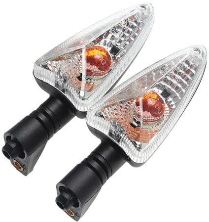 YULEGUDI Motorrad Blinker Für TRIUM&PH Für Tiger 800 XC 1050 Für Daytona 675 Für Speed Triple 1050 675 R36MM Hinten Blinker Indikatoren Kunststoff(Klar)