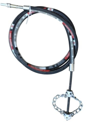Flex-Shaft Descaling Tool, Rotary Chain Pipe Cleaner, Durable Pipeline Block Removal for Sinks, Toilets, Garden, Restaurant and Road Use(600cm)