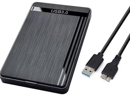 Disque dur externe 500 Go HDD portable USB 3.0 haute vitesse SATA compatible avec tous les systèmes d'exploitation TV et consoles de jeux vidéo 51HDD500_N