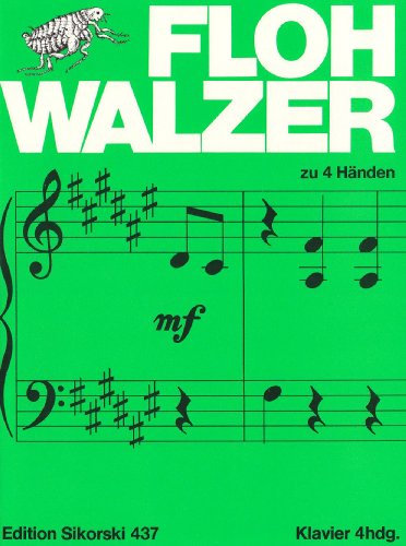 Flohwalzer. Klavier zu 4 Händen