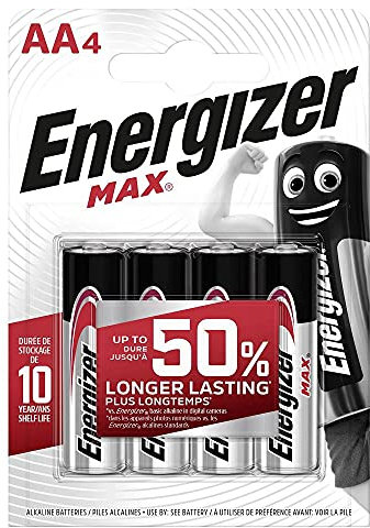 Energizer Lot de 3 Blister Max de 4 piles AA LR6