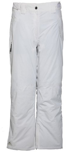 Cox Swain Damen 2-Lagen Ski Snowboard Funktionshose Base LDT, Colour: White, Size: XL