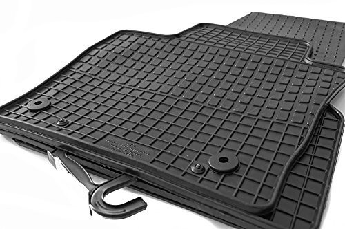 kh Teile Gummimatten passend für Q3 SQ3 RSQ3 Premium Qualität Gummifußmatten schwarz 4-teilig