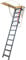 FAKRO Bodentreppe LMK mit Metallleiter 70 x 130 x 305