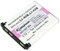 PowerSmart® Li-Ion 3,70V 620mAh Akku für Pentax Efina, Optio L36, L40, LS1000, LS1100, LS465, M30, M40, M90, M900, NB1000, RS1000, RS1500, T30, V10, W30, D-LI108, D-LI63