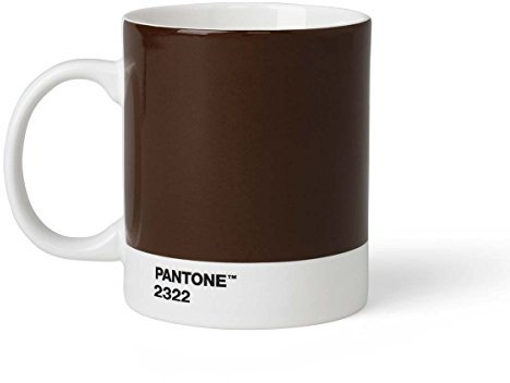 Copenhagen design Pantone Tazza in Porcellana, Marrone, One Size