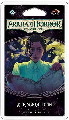 Fantasy Flight Games | Arkham Horror: LCG – Der Sünde Lohn | Erweiterung | Expertenspiel | Kartenspiel | 1-4 Spieler | Ab 14+ Jahren | 45+ Minuten | Deutsch