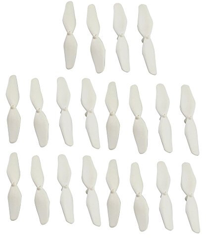 chiwanji 20x Propeller Prop Drohne Rotorblätter Zubehör für X20 X20W RC