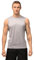 DANISH ENDURANCE Men's Classic Recycled Polyester Tank Top, 1 Pack (Grau Melange, XL)