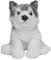 Minifeet Husky Harri - Kuscheltier Plüschtier Stofftier Spielzeug - kuschelig weich - Geschenk für Baby Kinder Freunde Schulstart Einschulung | Höhe: 17 cm