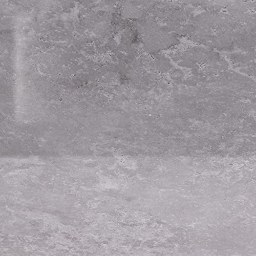 NRG Grey Concrete Gloss 1m Wide x 2.4m Long Large Bathroom Panels Shower Wall PVC Cladding Kitchen Ceiling Panels 1 PCS