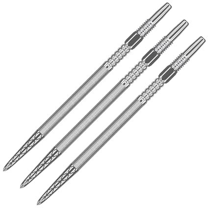 TARGET Darts Swiss Point DX Dart Points (3 Pack Set of Tips) 30mm, Silver – Change Dart Swiss Point, Professional Darts Accessories, SP Dart Tip Removal