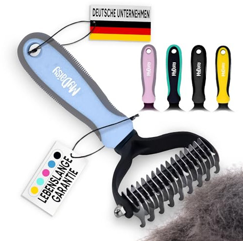 MYDAISY Brosse Chien - Brosse Chien Poil Long et Court - Peigne pour chien Très facile à utiliser