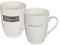 Seaside No.64 - Tassen-Set Lieblingsmensch je 1x weißer und 1x grauer Hintergrund - Becher für dein Frühstück, Brunch, Kaffee, Tee, Kaltgetränk - Geschenkartikel kombinierbar mit der Serie