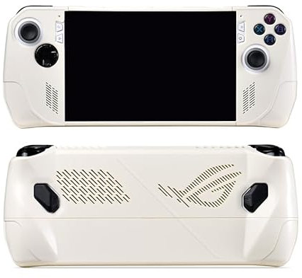 UYIYE Schutzhülle für ROG Ally Spielekonsolenschutz, vollständige Schutzhülle für ASUS ROG Ally Gaming-Handheld-Schutzhülle, Zubehör (Beige)