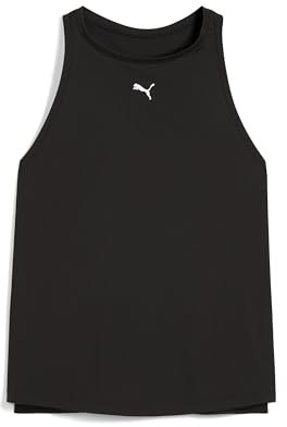 PUMA Unisex CLOUDSPUN Racerback Tank - REG Panzer, PUMA Black-PUMA White, XS