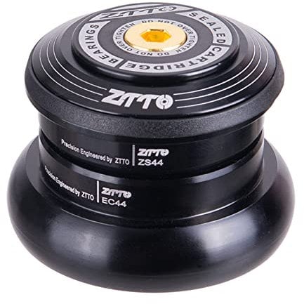 Osdhezcn Bicycle Headset 4444T 44mm ZS44 EC44 1 1/8-1 Straight Tube Frame To Tapered Tube Fork 1.5 Adapter Headset Bicycle Headset 1 1/8 1 Zs44 Headset Ec44 Headset