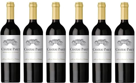 6x 0,75l - 2020er - Château Paret - Bordeaux Supérieur A.O.P. - Frankreich - Rotwein trocken