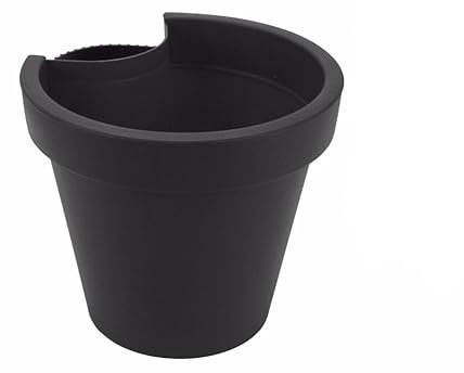 TRTO 1Pcs Drain Pipe Flower Pot Holder Plant Hanger Flower Basket Balcony Garden Planter